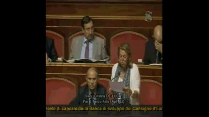 De Luca - «Italia mantenga ruolo in Banca europea sviluppo» (28.06.12)
