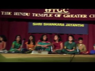 DR. NAG RAO PRESENTS  SHANKARA JAYANTHI : CHANT: STUDENTS OF SARASWATHI RANGANATHAN 1