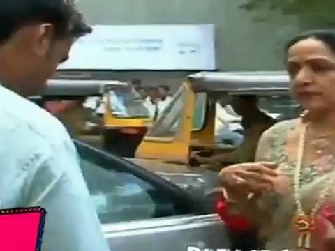 Hema Malini at Esha Deol's Mehandi