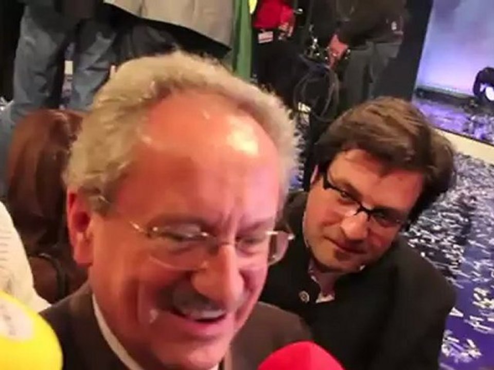 Statements Claudia Roth, Horst Seehofer und Christian Ude @ Nockherberg Salvatoranstich 2011