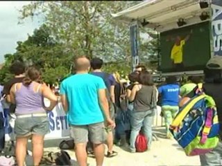 italia-germania sfida fra turisti