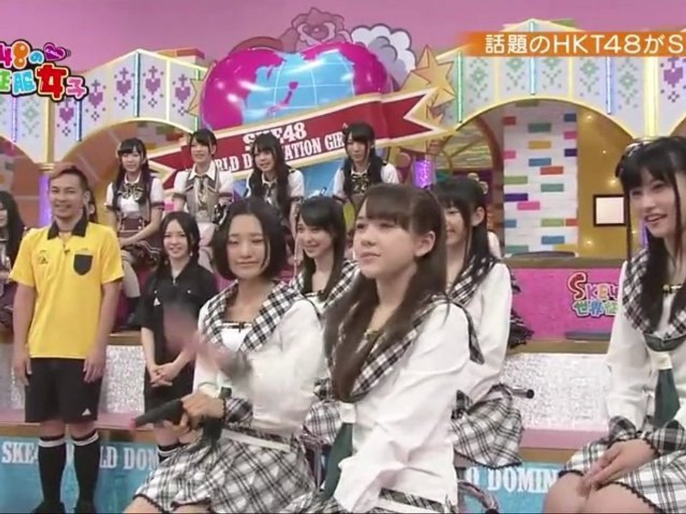 SKEの世界征服女子 「SKE vs HKT 前編」 ep37 2012.06.27