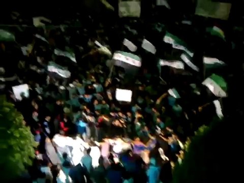 Syria فري برس منبج ريف حلب مسائية طريق الجزيرة 28 6 2012 Aleppo