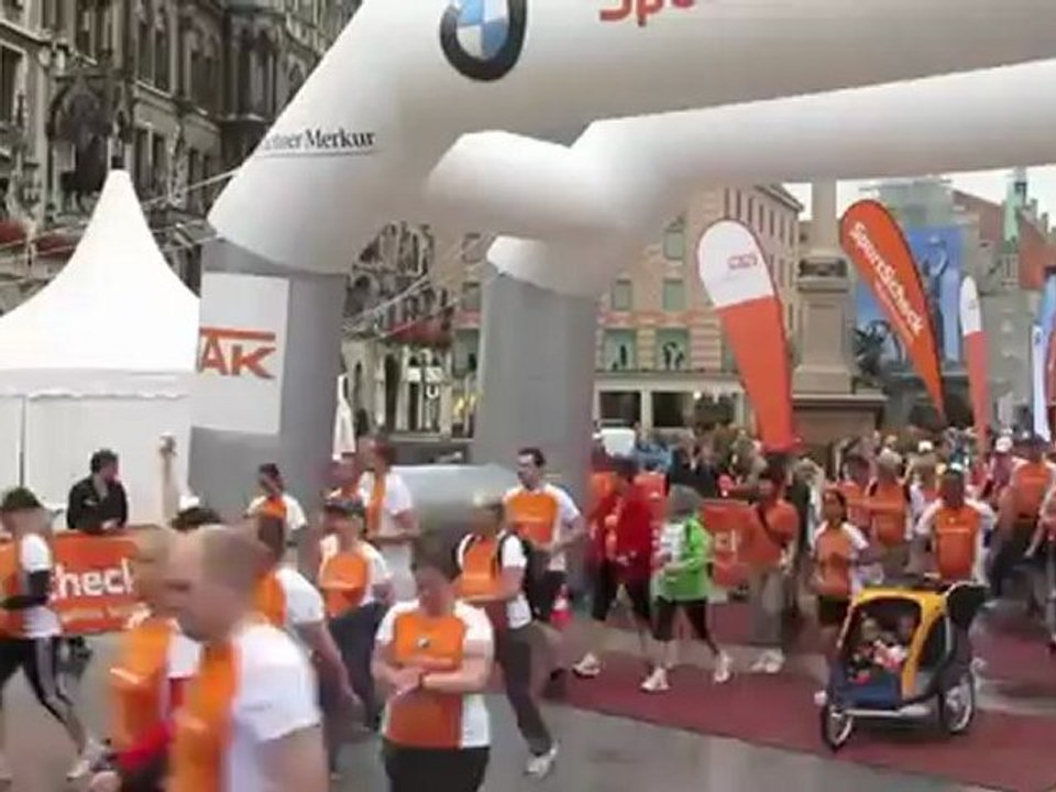 33. Sport Scheck Stadtlauf München 2011 - Start 5 km Lauf und Walker