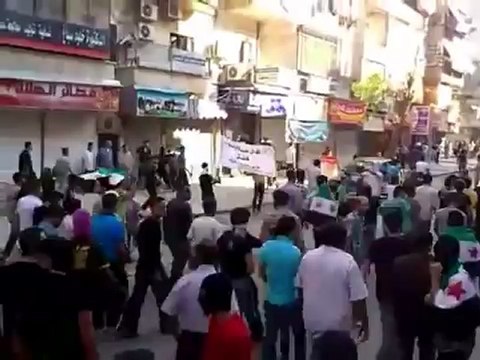 Syria فري برس حلب السكريتشييع الشهيد بدر الدين صادق 28 6 2012 ج4 Aleppo