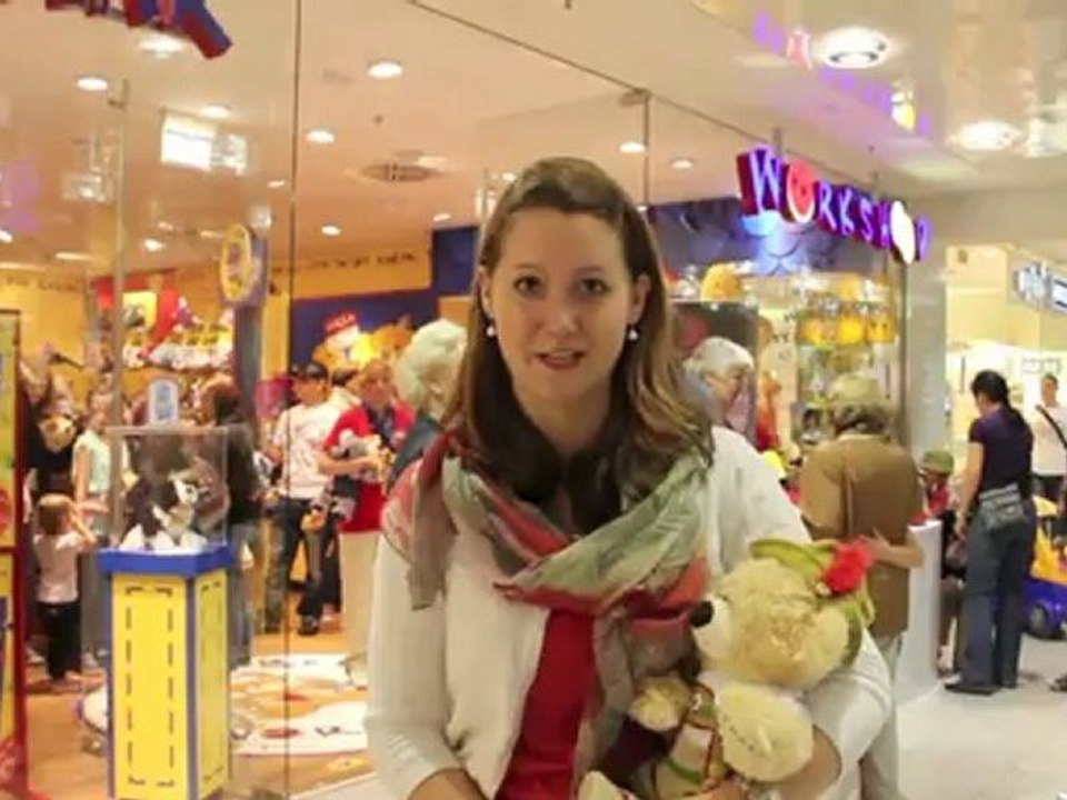 "build-a-bear workshop" opening @ oez münchen am 01.07.2011