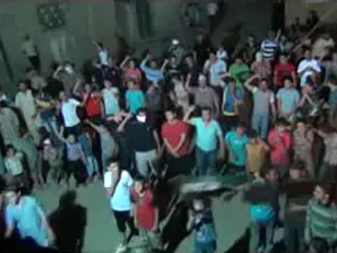 Syria فري برس حماه المحتلة مسائية باب القبلي في حماه 28 6 2012 Hama