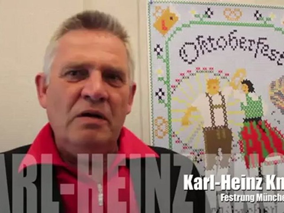 Oide Wiesn 2011: das Wiesnzelt 'Tradition' vorgestellt