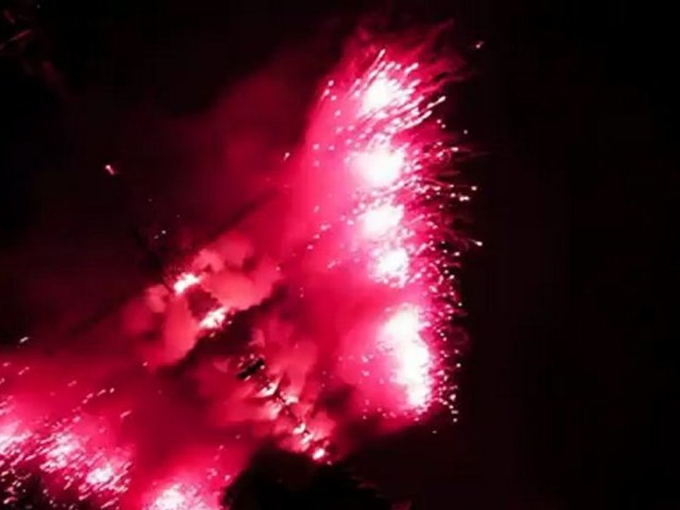 Münchner Sommernachtstraum 2011 Feuerwerk am 23.07. im Münchner Olympiapark