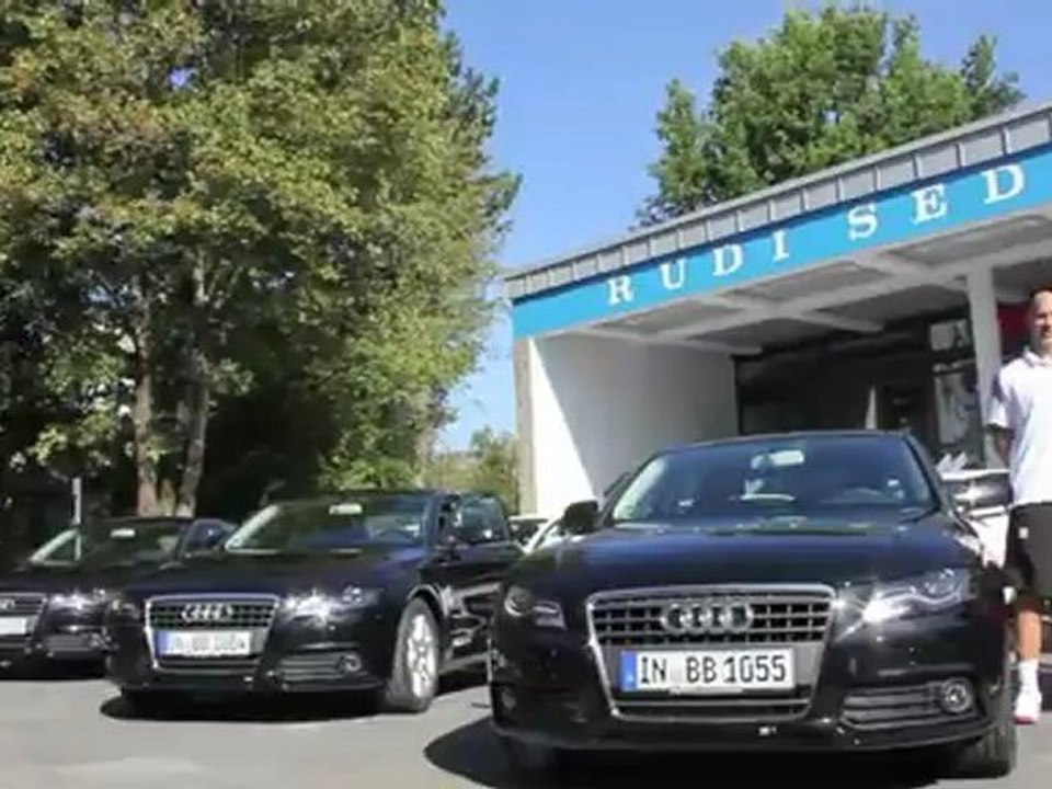 Audi Fahrzeug-Übergabe an FC Bayern München Basketballer