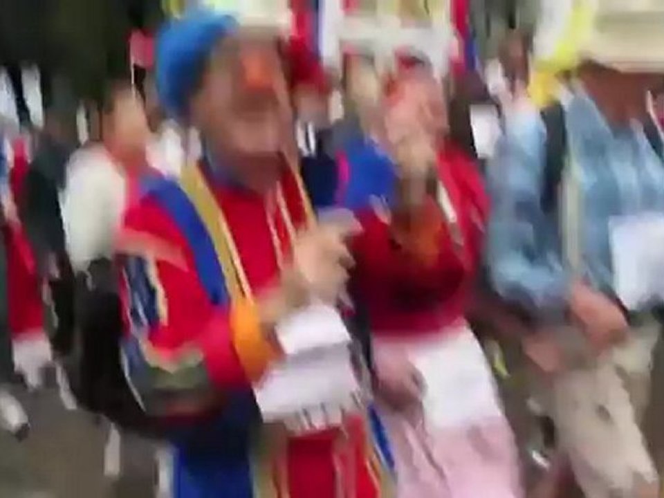 2. Münchner Trachtenlauf am 8.10.2011 im Vorfeld des Marathons