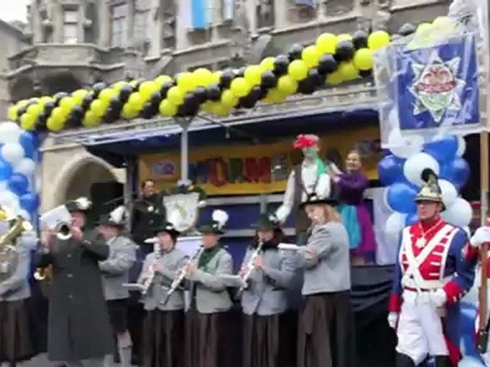 Vorstellung Würmesia Prinzenpaar 2012 @ Marienplatz München