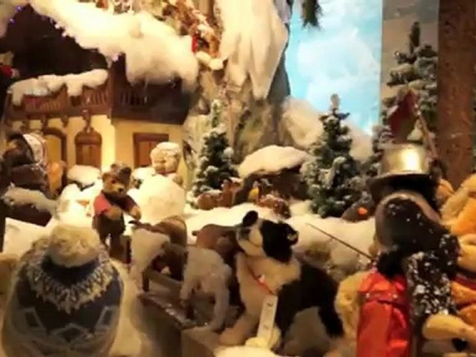 Steiff weihnachtszauber 2011 "deutschland reise" @ galeria kaufhof am marienplatz münchen