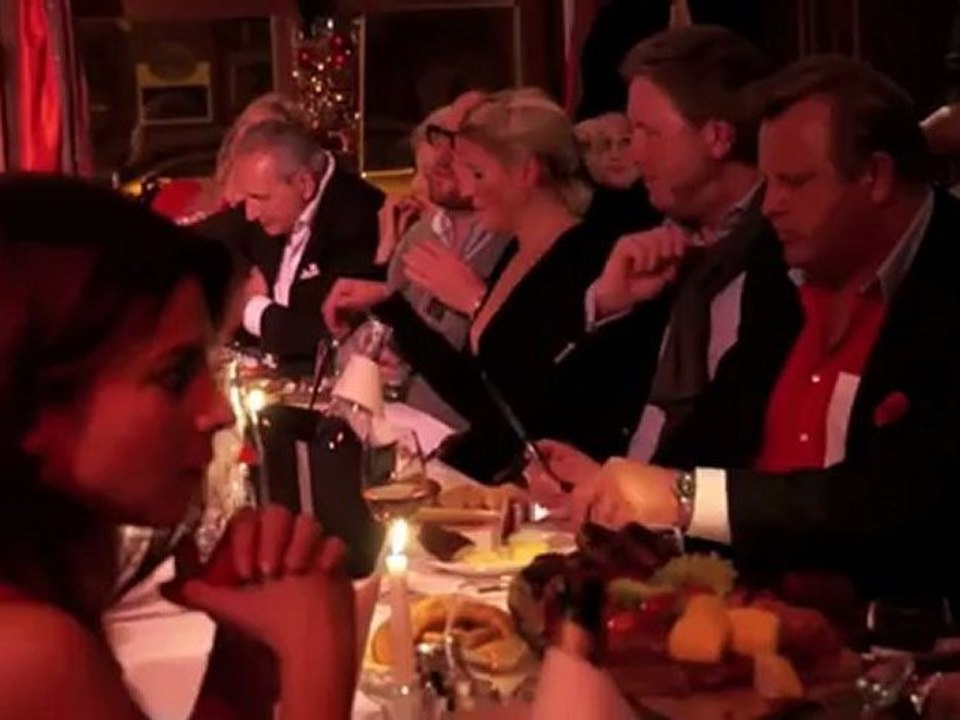 „Promis malen für Kinder' im Bachmaier Hofbräu am  23.11.2011