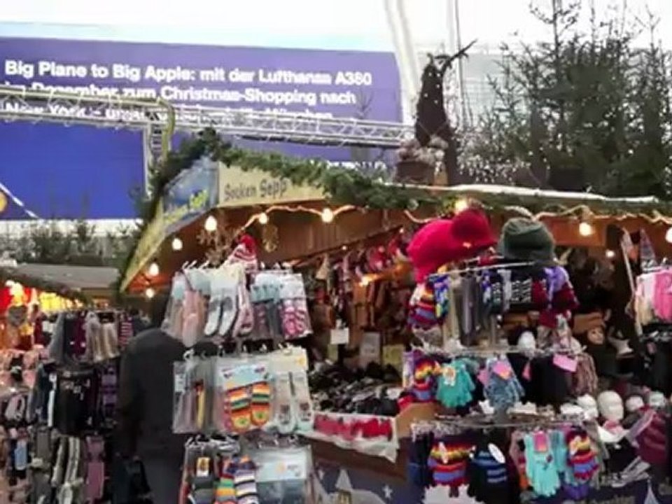 Wintermarkt im MOC Flughafen München vom 19. November bis 30. Dezember 2011