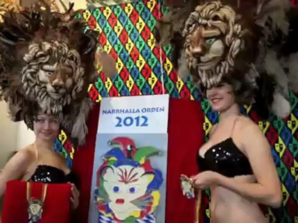 Vorstellung des Narrhallaorden 2012