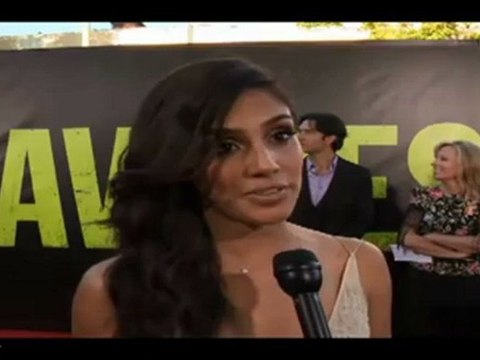 Sandra Echeverria Interview @ Savages World Premiere Red Carpet