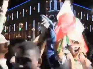 Il dopo partita da Kiev, la gioia azzurra