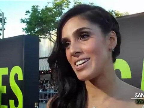 Sandra Echeverria- Interview @ Savages Red Carpet Premiere