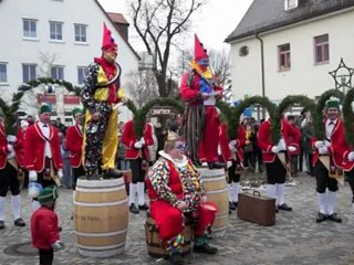 Teil 2: Kirchheimer Schäfflertanz 2102 - erster Auftritt am 6.1.2012