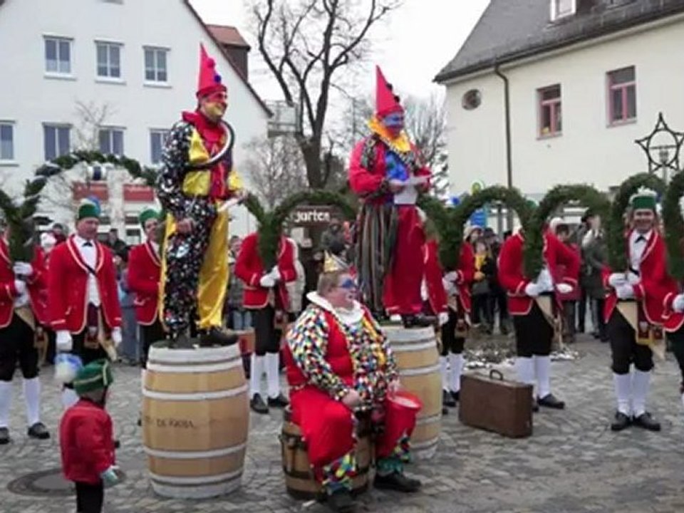 Teil 2: Kirchheimer Schäfflertanz 2102 - erster Auftritt am 6.1.2012