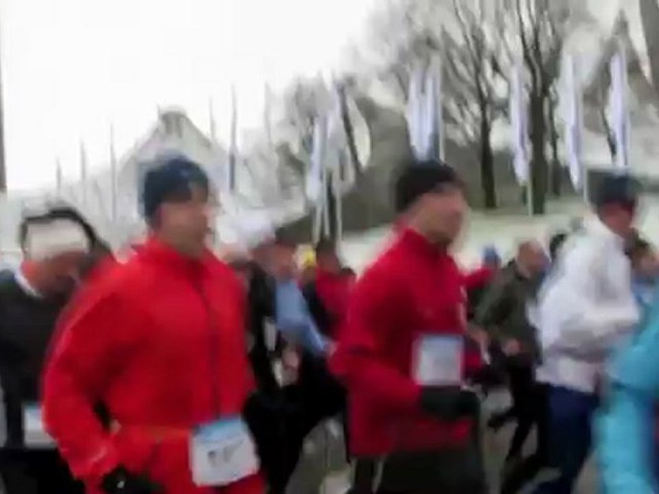 Winterlaufserie München: Winterlauf 15 km am 8.1.2012