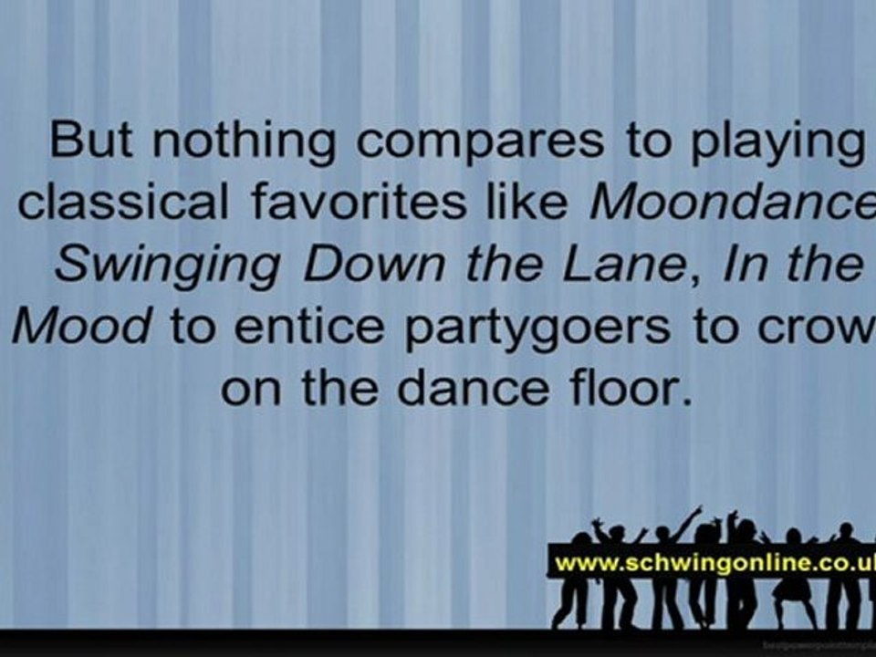 Throw the Best Company Event of the Year with the Help of Swing Bands for Hire