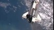 [STS-135] Atlantis Performs Rendezvous Pitch Maneuver