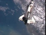 [STS-135] Atlantis Performs Rendezvous Pitch Maneuver