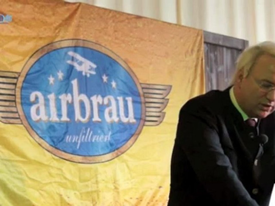 Teil 2: Starkbierfest 2012 @ Airbräu-Tenne München Flughafen mit Wolfgang Krebs aka Edmund Stoiber