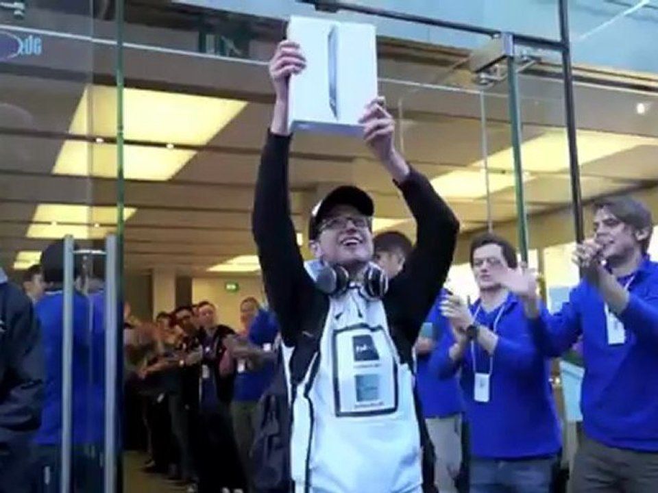 Das neue iPad 3: Verkaufsstart / Launch @ Apple Store München am 16.03.2012