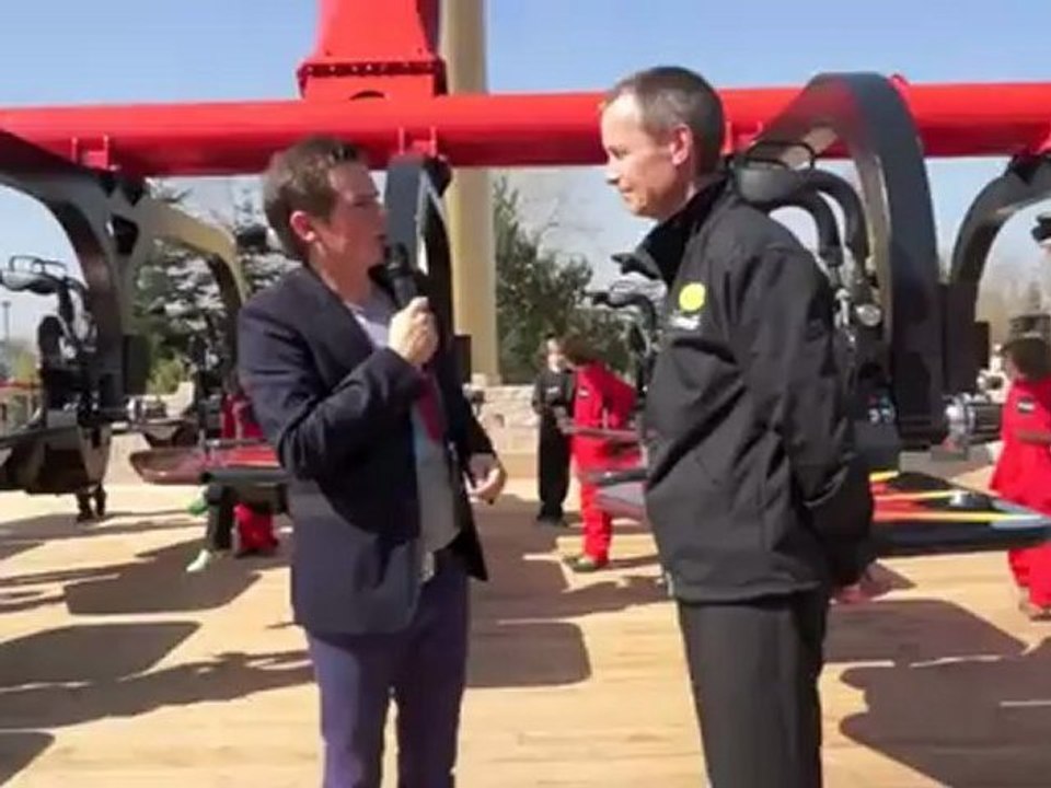 Flying Ninjago: Erstflug der Weltneuheit von Legoland Deutschland am 22.03.2012