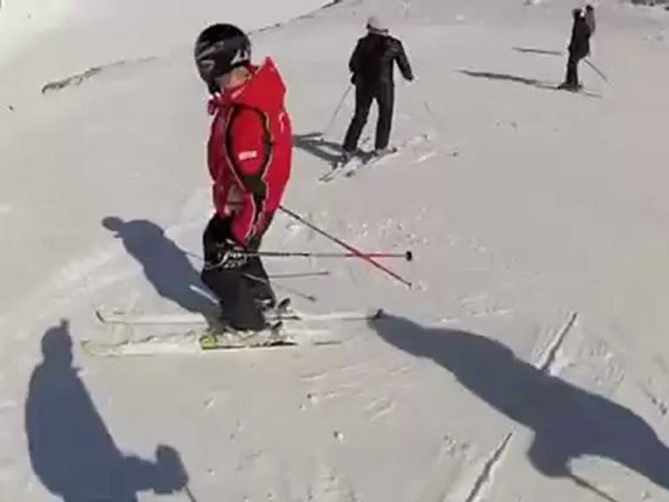 Mölltaler gletscher sonnenskilauf im frühjahr 2012