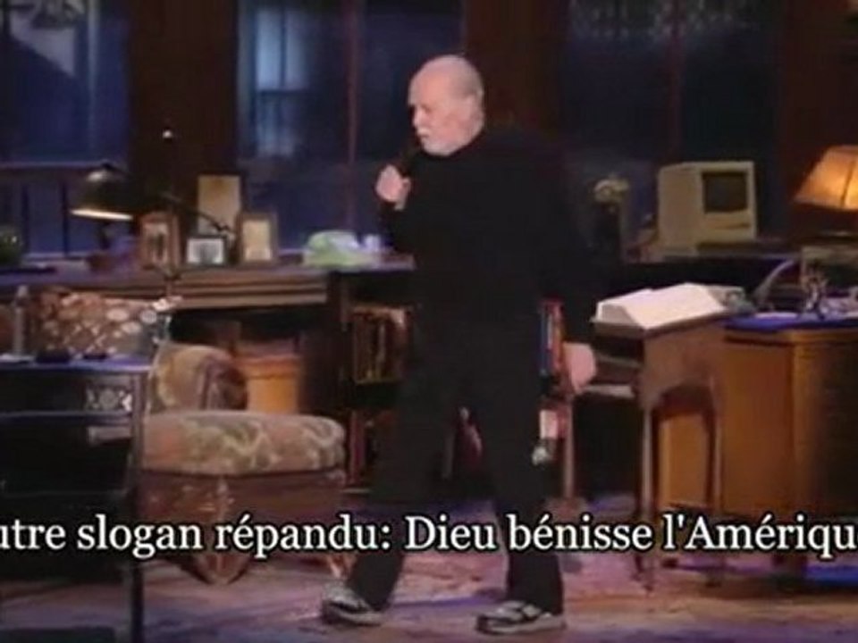 George Carlin - "Dieu bénisse l'Amérique"