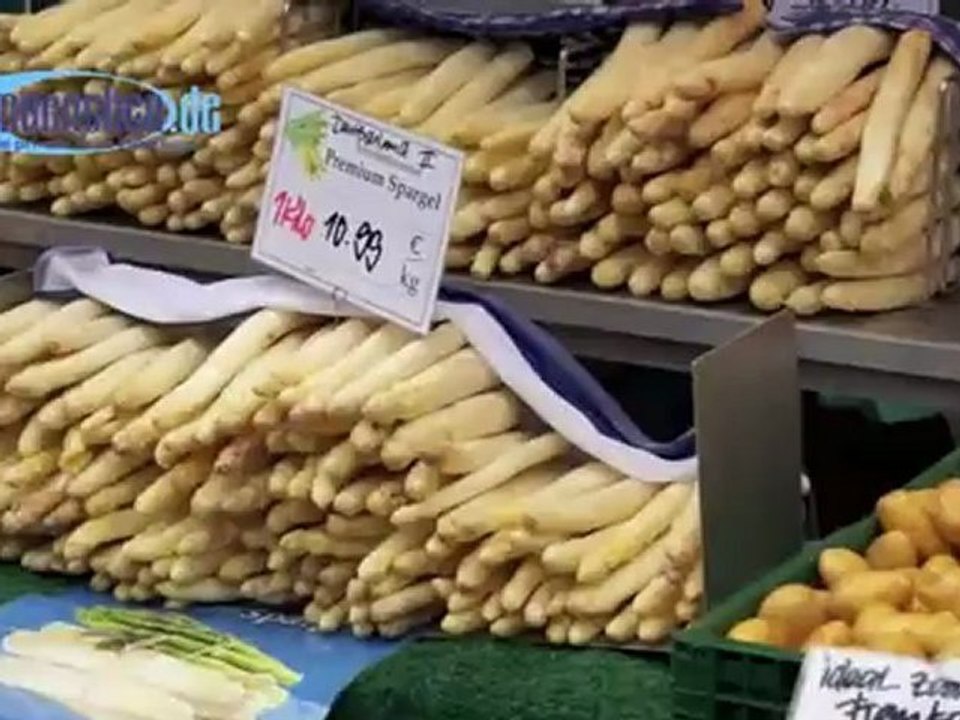 Spargelanstich 2012 auf dem Münchner  Viktualienmarkt - lang