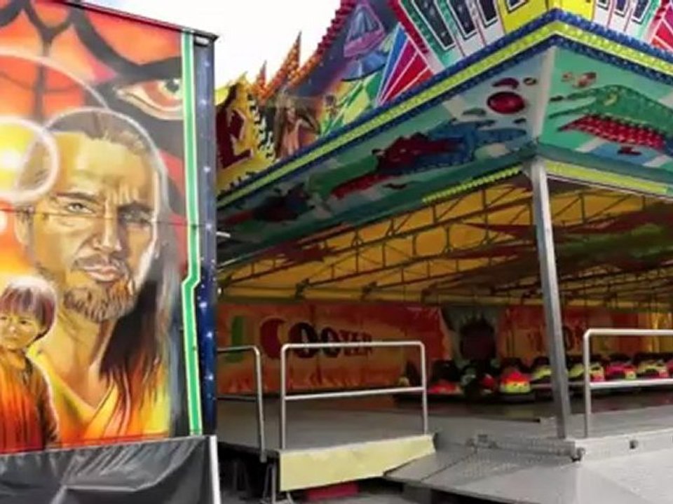 48. Frühlingsfest München 2012 - Aufbau Impressionen 19.04.2012