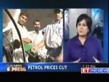 Petrol prices slashed by Rs 2.46 per litre