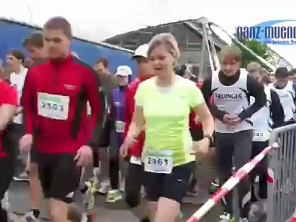 8. halbmarathon münchen 2012 - start des frühlingslauf 2012 im olympiapark