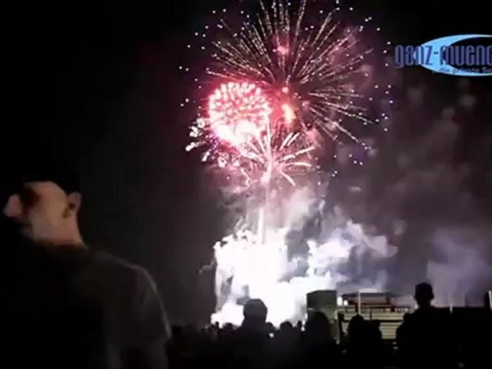 Frühlingsfest 2012 Musikfeuerwerk auf der Theresienwiese