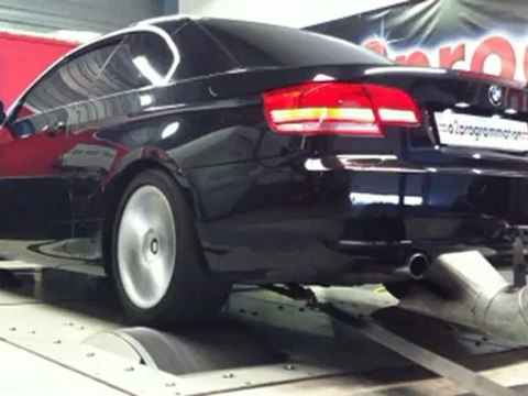 :::o2programmation:::Test dyno reprogrammation moteur BMW 335ci e93 298@369ch
