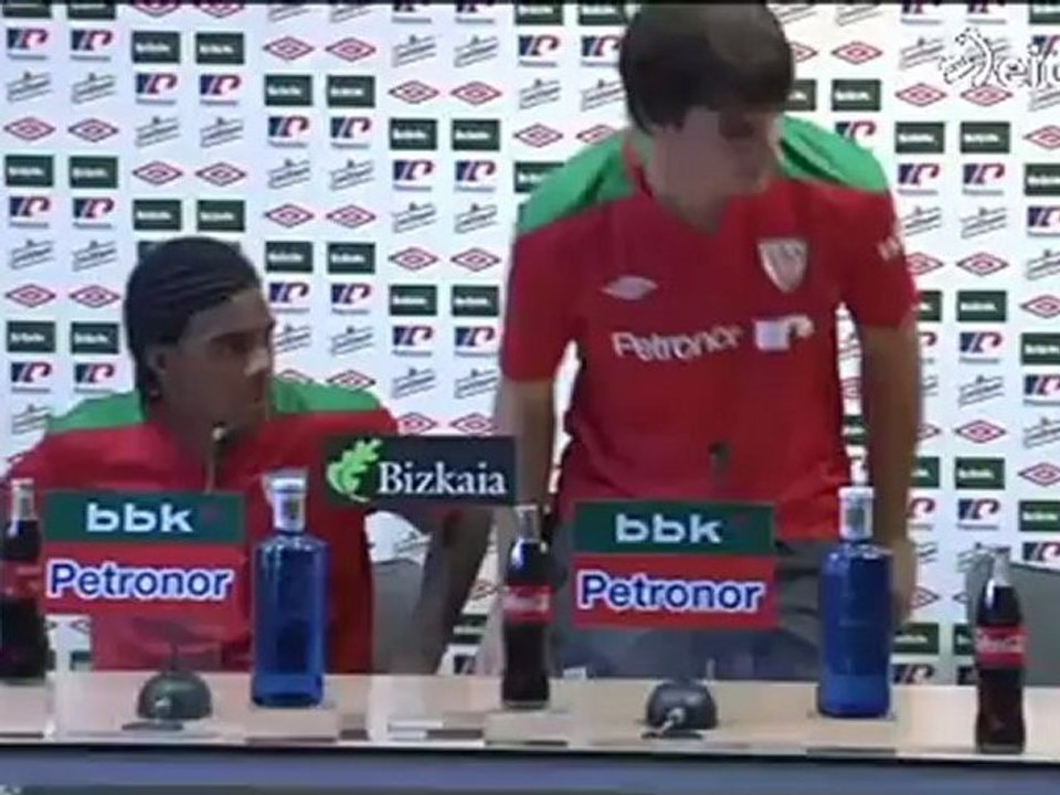 Rueda de prensa de Aurtenetxe y Ramalho, Campeones de Europa Sub-19
