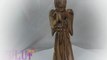 Olive Wood Angel - Praying Angel From The Holy Land