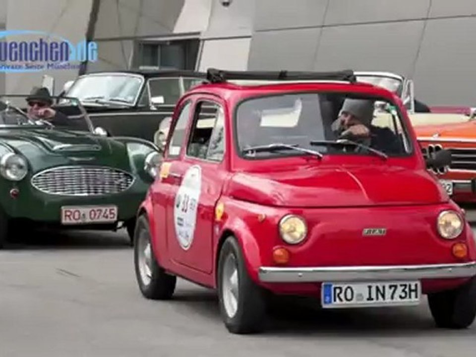 ArabellaClassics ROUTE 2012 - Start am 01.06.2012 vor der BMW Welt München