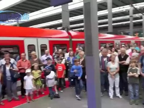 S-Bahn München feiert 40 Jahre S-Bahn am 2.6.2012 im Hauptbahnhof