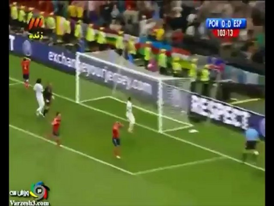 Portugal is eliminated from the Euro 2012
