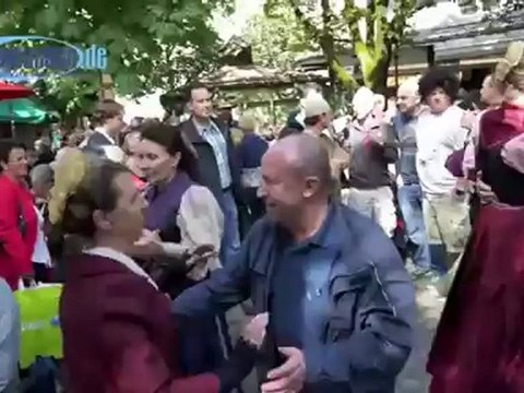 Fest der Blasmusik und Tracht am 9. Juni 2012 im Münchner Viktualienmarkt