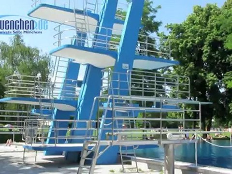 Michaelibad München - Freibad Impressionen Sommer 2012