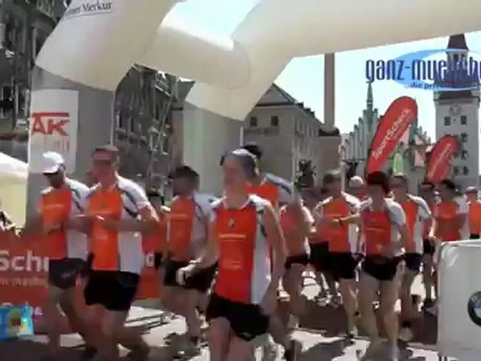 34. SportScheck Stadtlauf München: Start 10km  2012 Gruppe 1