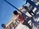 Syria فري برس ريف حلب   كوباني  اعتداء حزب العمال الكردستاني على المتظاهرين شبيحة الاسد 29 6 2012 Aleppo