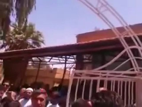 Syria فري برس الحسكة مظاهرة حاشدة خرجت من جامع غويران 2012 6 29ج2 ALhasaka